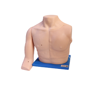 Venous intervention training simulator