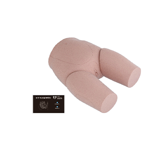 Female catheterization simulator (electronic)