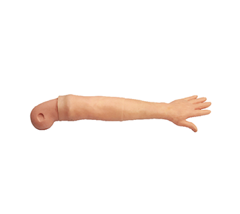 Elderly arterial puncture training arm simulator