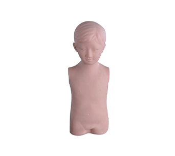Child heart and lung sound auscultation model