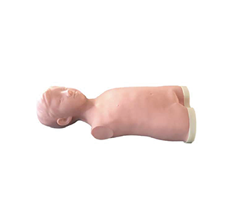 Children's abdominal puncture training simulator