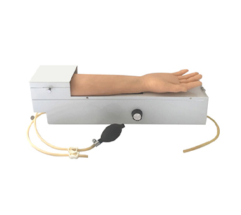 A fully functional rotating arterial arm puncture training simulator