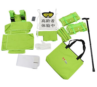 Advanced dressing elderly movement simulation device