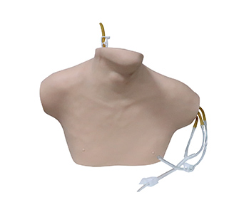 Central venous puncture training simulator